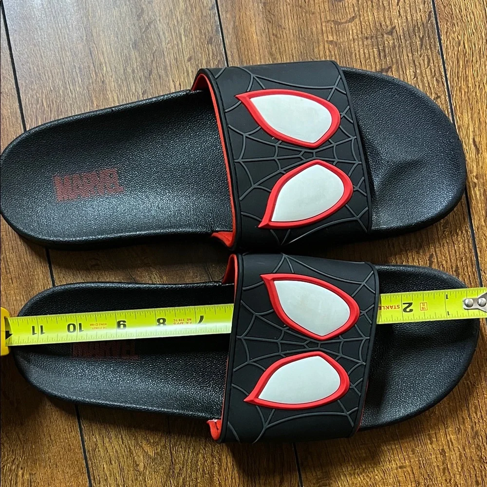 Marvel Spider-Man Black and Red Kids Sandals